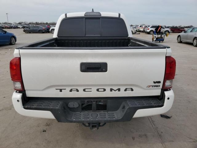 5TFAZ5CN4GX020655 - 2016 TOYOTA TACOMA DOUBLE CAB WHITE photo 6