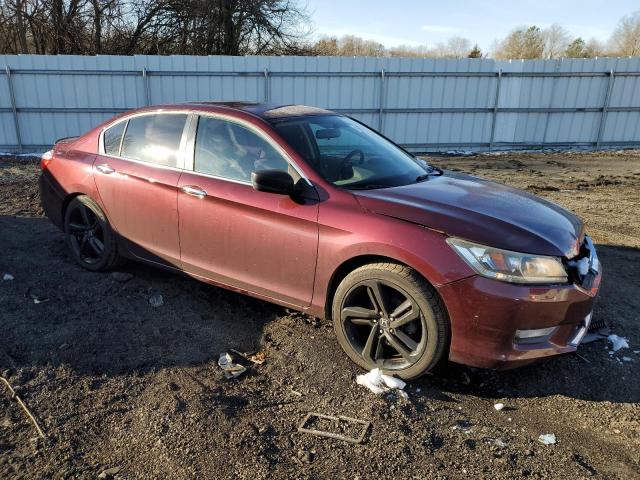 1HGCR2F31FA223846 - 2015 HONDA ACCORD LX RED photo 4