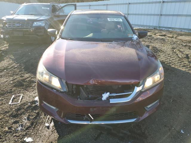 1HGCR2F31FA223846 - 2015 HONDA ACCORD LX RED photo 5