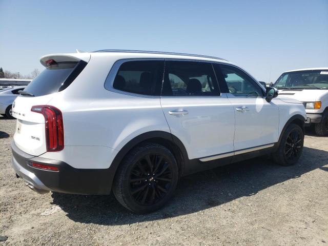 5XYP54HC4LG072663 - 2020 KIA TELLURIDE SX WHITE photo 3