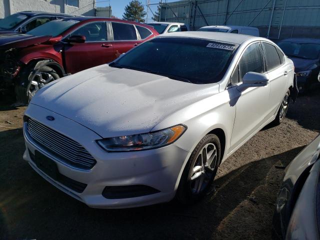 3FA6P0H74GR225027 - 2016 FORD FUSION SE WHITE photo 1