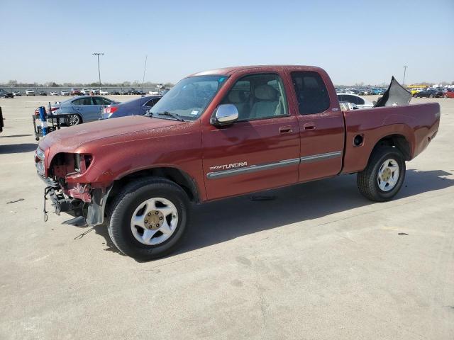 5TBRT34123S396414 - 2003 TOYOTA TUNDRA ACCESS CAB SR5 BURGUNDY photo 1
