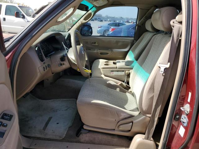 5TBRT34123S396414 - 2003 TOYOTA TUNDRA ACCESS CAB SR5 BURGUNDY photo 7