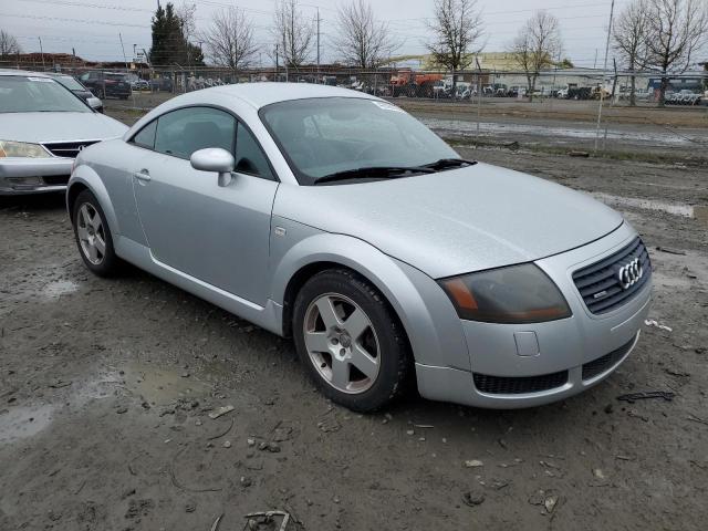 TRUWC28N321014782 - 2002 AUDI TT QUATTRO SILVER photo 4