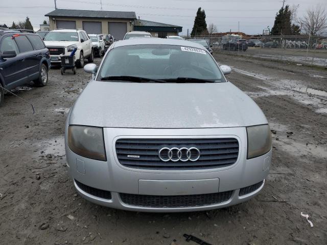 TRUWC28N321014782 - 2002 AUDI TT QUATTRO SILVER photo 5