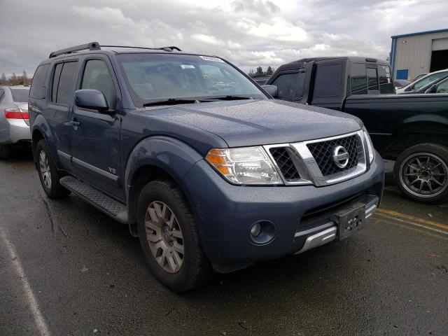 5N1BR18A68C603204 - 2008 NISSAN PATHFINDER LE BLUE photo 4