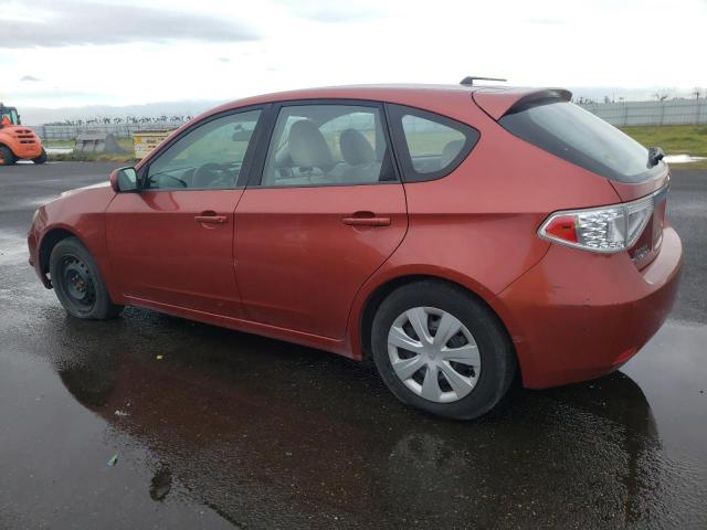 JF1GH61679G818896 - 2009 SUBARU IMPREZA 2.5I RED photo 2