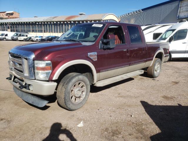 1FTSW2BR4AEA09755 - 2010 FORD F250 SUPER DUTY RED photo 1