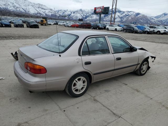 1Y1SK54831Z425382 - 2001 CHEVROLET GEO PRIZM BASE BEIGE photo 3