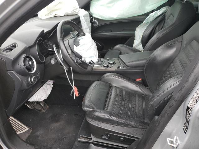 ZASFAKNN7J7B90368 - 2018 ALFA ROMEO STELVIO TI SPORT SILVER photo 7