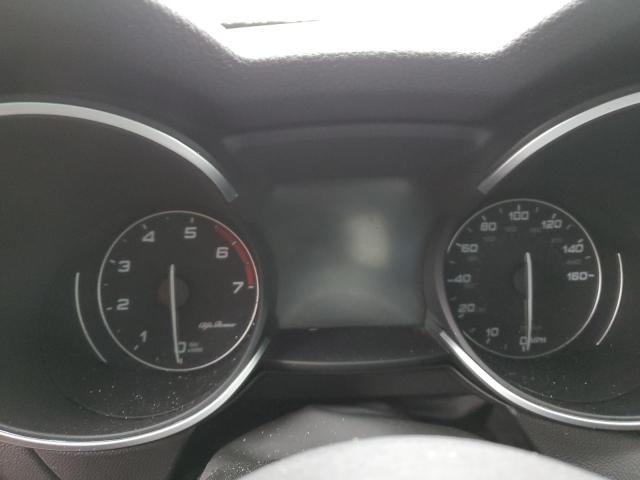 ZASFAKNN7J7B90368 - 2018 ALFA ROMEO STELVIO TI SPORT SILVER photo 9