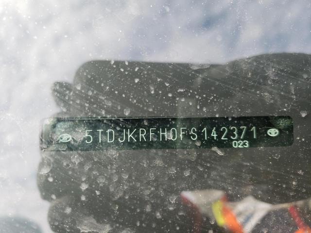 5TDJKRFH0FS142371 - 2015 TOYOTA HIGHLANDER XLE 灰色 照片 12