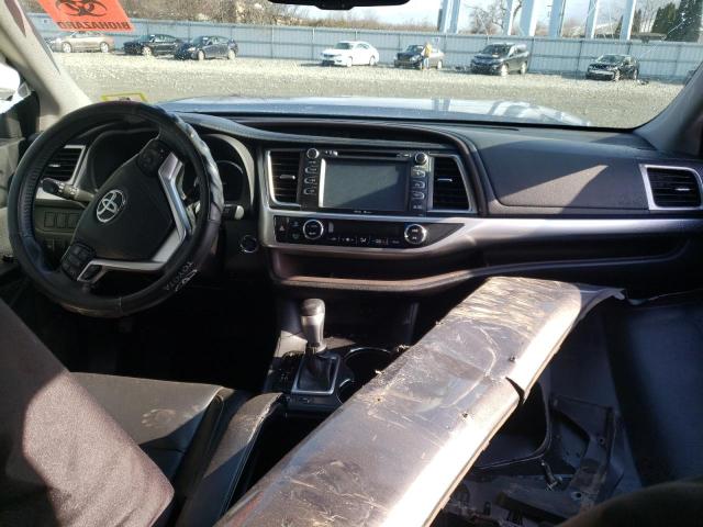 5TDJKRFH0FS142371 - 2015 TOYOTA HIGHLANDER XLE 灰色 照片 8