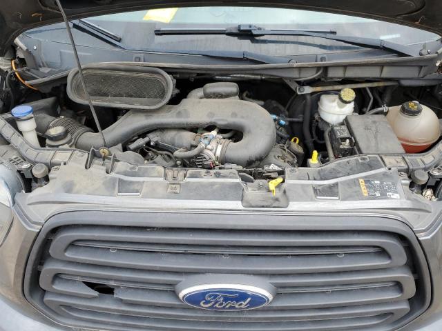 1FBAX2XM2GKA95006 - 2016 FORD TRANSIT T-350 GRAY photo 12