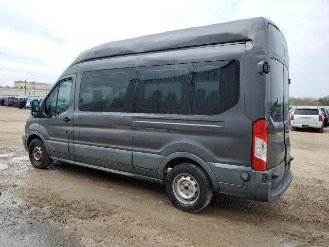 1FBAX2XM2GKA95006 - 2016 FORD TRANSIT T-350 GRAY photo 2