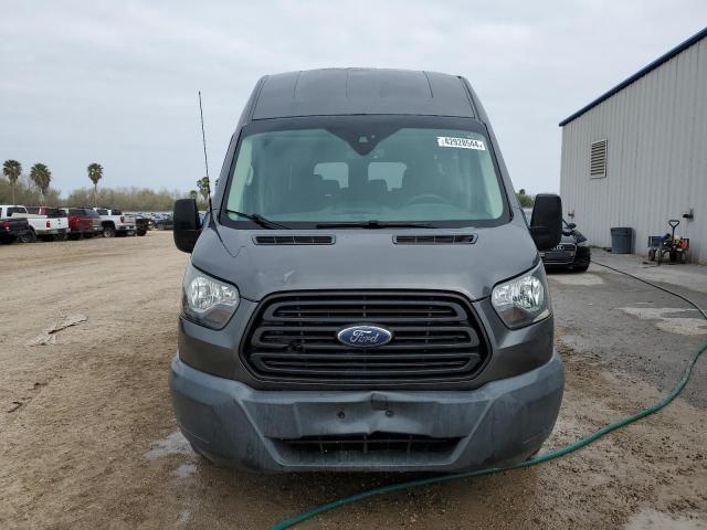 1FBAX2XM2GKA95006 - 2016 FORD TRANSIT T-350 GRAY photo 5