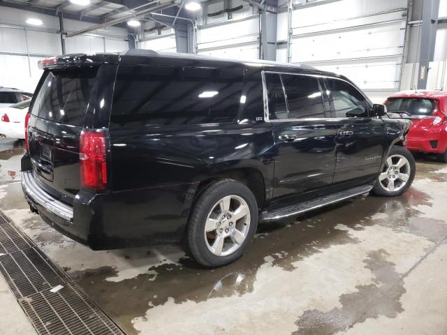 1GNSKKKC8FR115916 - 2015 CHEVROLET SUBURBAN K1500 LTZ BLACK photo 3