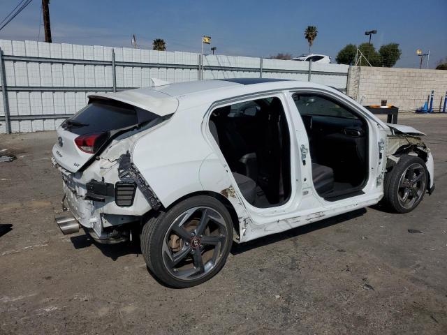 KMHTH6AB7KU015188 - 2019 HYUNDAI VELOSTER TURBO WHITE photo 3