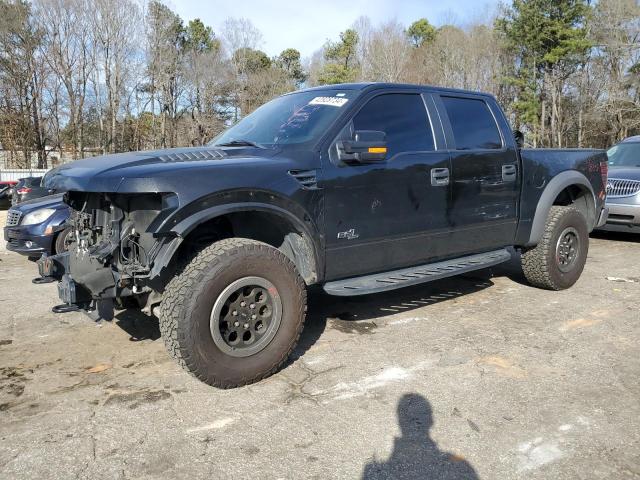 1FTFW1R60EFA98148 - 2014 FORD F150 SVT RAPTOR BLACK photo 1