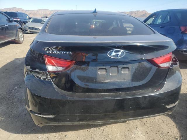 KMHDH4AE0GU600334 - 2016 HYUNDAI ELANTRA SE BLACK photo 6