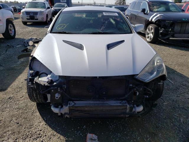 KMHHT6KD4DU103722 - 2013 HYUNDAI GENESIS CO 2.0T WHITE photo 5