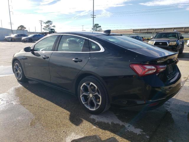 1G1ZD5ST1MF073051 - 2021 CHEVROLET MALIBU LT BLACK photo 2