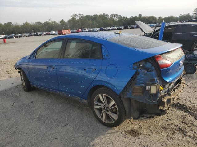 KMHC75LC1HU036646 - 2017 HYUNDAI IONIQ SEL BLUE photo 2