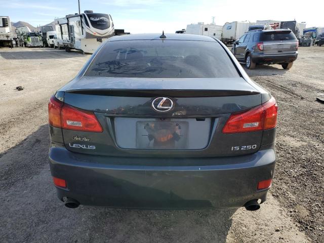 JTHBK262085062034 - 2008 LEXUS IS 250 GRAY photo 6