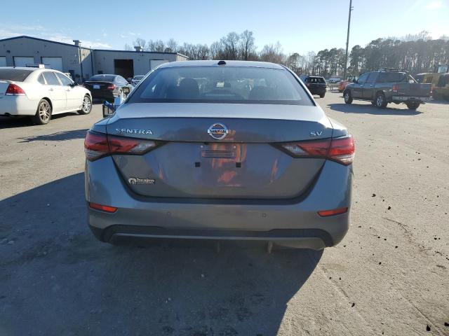 3N1AB8CV1NY255938 - 2022 NISSAN SENTRA SV GRAY photo 6