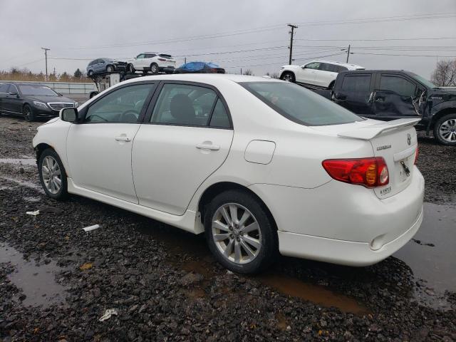 2T1BU4EE6AC491738 - 2010 TOYOTA COROLLA BASE WHITE photo 2
