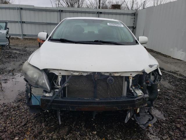 2T1BU4EE6AC491738 - 2010 TOYOTA COROLLA BASE WHITE photo 5