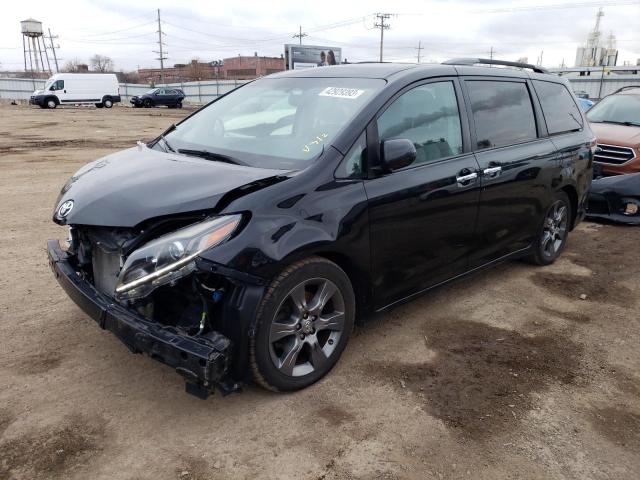 5TDXK3DC1FS575793 - 2015 TOYOTA SIENNA SPORT BLACK photo 1