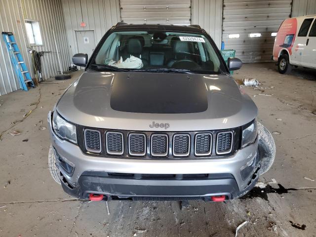 3C4NJDDB7MT600495 - 2021 JEEP COMPASS TRAILHAWK SILVER photo 5