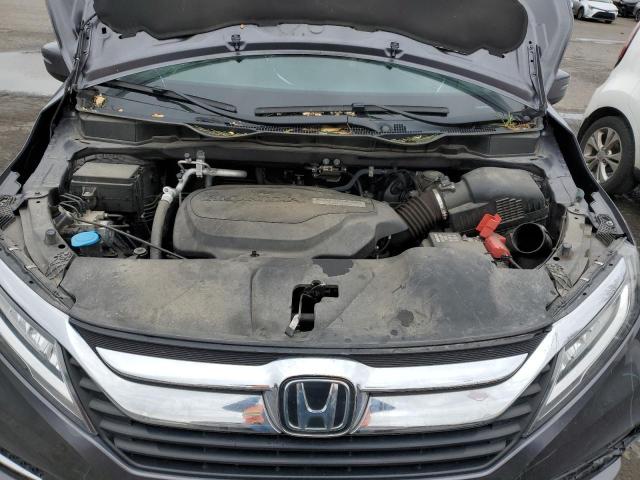 5FNRL6H93KB006643 - 2019 HONDA ODYSSEY ELITE Gris foto 11