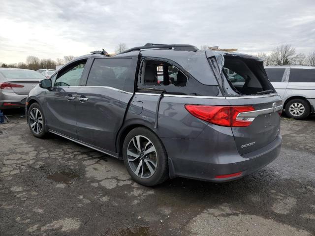5FNRL6H93KB006643 - 2019 HONDA ODYSSEY ELITE Gris foto 2