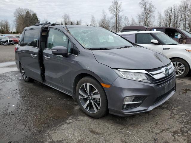5FNRL6H93KB006643 - 2019 HONDA ODYSSEY ELITE Gris foto 4