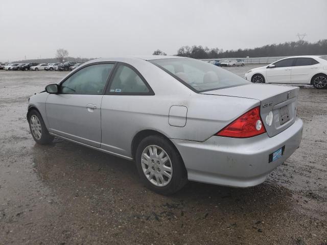 1HGEM21535L002719 - 2005 HONDA CIVIC LX SILVER photo 2