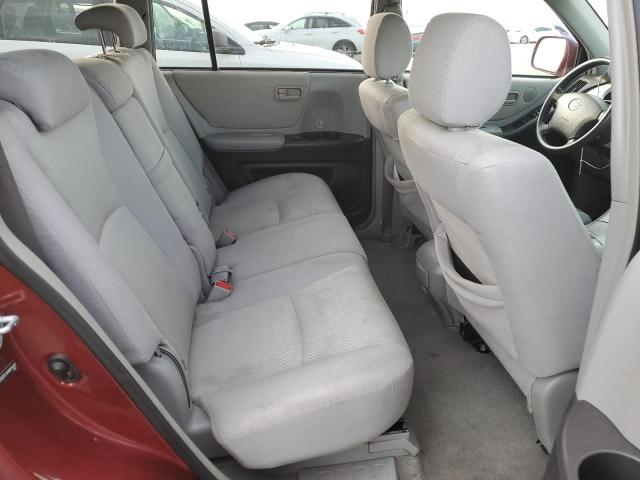 JTEEP21A940054645 - 2004 TOYOTA HIGHLANDER RED photo 11