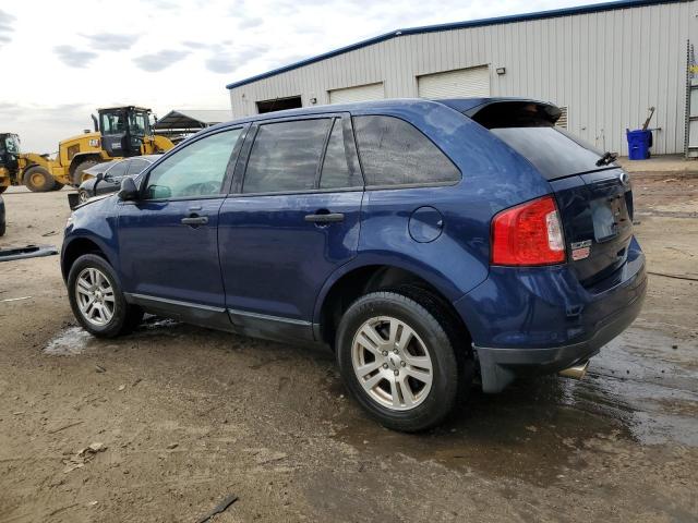 2FMDK3GC4CBA55949 - 2012 FORD EDGE SE BLUE photo 2