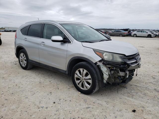 2HKRM3H7XDH509438 - 2013 HONDA CR-V EXL SILVER photo 4