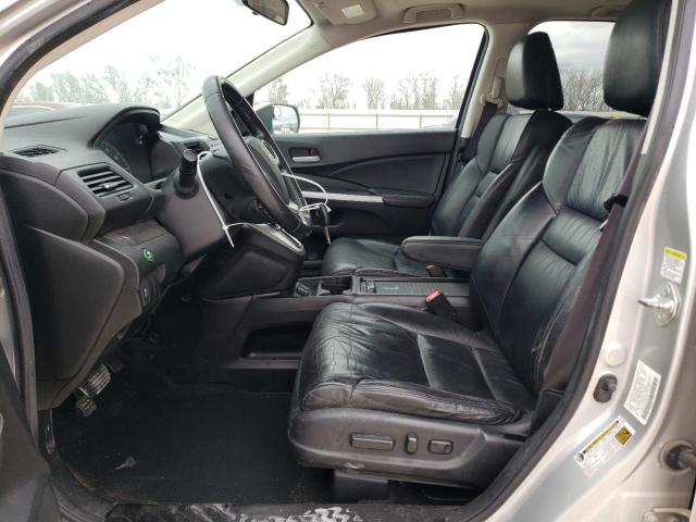 2HKRM3H7XDH509438 - 2013 HONDA CR-V EXL SILVER photo 7