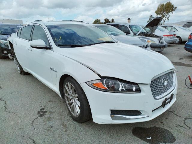 SAJWA0ES1DPS84609 - 2013 JAGUAR XF WHITE photo 1