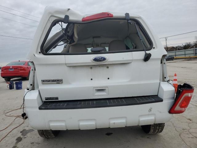 1FMCU0D72CKC29597 - 2012 FORD ESCAPE XLT WHITE photo 6