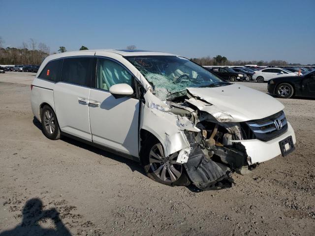 5FNRL5H62FB085146 - 2015 HONDA ODYSSEY EXL WHITE photo 4