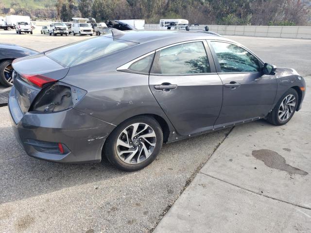 2HGFC2F73JH510990 - 2018 HONDA CIVIC EX GRAY photo 3