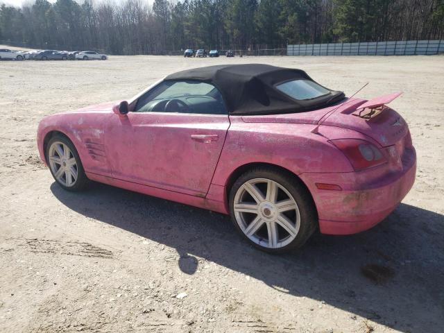 1C3AN65L75X044964 - 2005 CHRYSLER CROSSFIRE LIMITED PINK photo 2