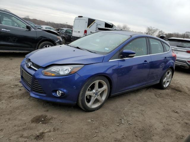 1FAHP3N20CL356158 - 2012 FORD FOCUS TITANIUM BLUE photo 1