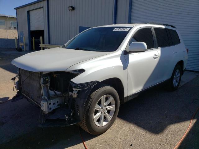 5TDBK3EH7CS127493 - 2012 TOYOTA HIGHLANDER BASE Ақ фото 1