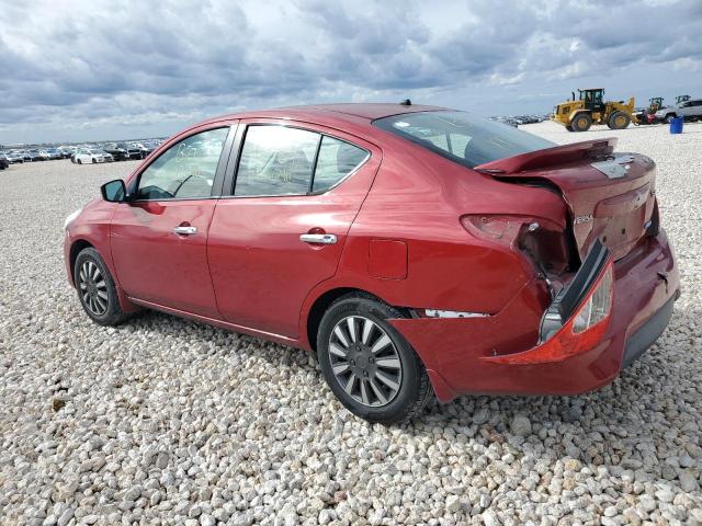 3N1CN7AP4FL809485 - 2015 NISSAN VERSA S RED photo 2