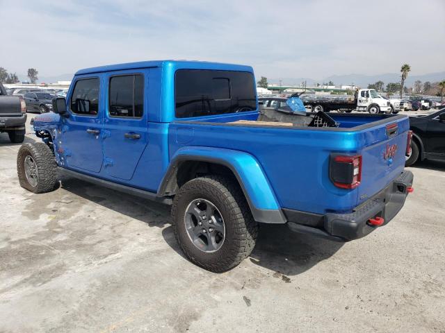 1C6JJTBMXNL183455 - 2022 JEEP GLADIATOR RUBICON BLUE photo 2